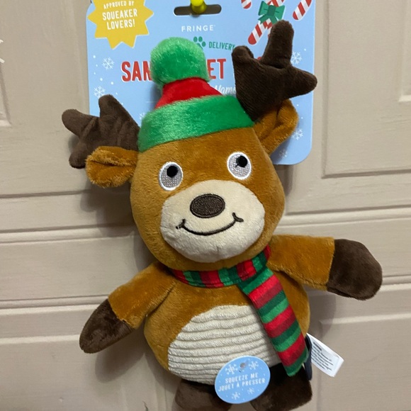 Brand New Reindeer With Squeaker 9” - Picture 3 of 7